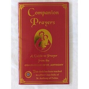Patron Saint St Anthony of Padua relic Companion prayers prayer book booklet